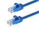View product image Monoprice Cat5e 20ft Blue Patch Cable, UTP, 24AWG, 350MHz, Pure Bare Copper, Snagless RJ45, Flexboot Series Ethernet Cable - image 1 of 2