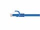 View product image Monoprice Cat5e 20ft Blue Patch Cable, UTP, 24AWG, 350MHz, Pure Bare Copper, Snagless RJ45, Flexboot Series Ethernet Cable - image 2 of 2