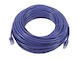 View product image Monoprice FLEXboot Cat6 Ethernet Patch Cable - Snagless RJ45, Stranded, 550MHz, UTP, Pure Bare Copper Wire, 24AWG, 100ft, Purple - image 2 of 2