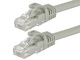 View product image Monoprice FLEXboot Cat5e Ethernet Patch Cable - Snagless RJ45, Stranded, 350MHz, UTP, Pure Bare Copper Wire, 24AWG, 30ft, Gray - image 1 of 2