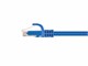 View product image Monoprice Cat5e 7ft Blue Patch Cable, UTP, 24AWG, 350MHz, Pure Bare Copper, Snagless RJ45, Flexboot Series Ethernet Cable - image 2 of 2