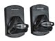 View product image Monoprice Low Profile 22 lb. Capacity Speaker Wall Mount Brackets (Pair), Black - image 1 of 4