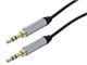View product image Monoprice 3.5mm Flat TRS Audio Patch Cable, 3ft Black - image 1 of 4