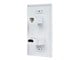View product image Monoprice Recessed HDMI Wall Plate, with 1* HDMI F/F Adapter & 1*RJ45 Cat5e Coupler - image 2 of 2