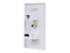 View product image Monoprice Recessed HDMI Wall Plate, with 1* HDMI F/F Adapter, 1*RJ45 Cat5e Coupler & 1* F Connector, Gold Plated - image 2 of 2