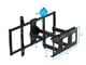 View product image Monoprice EZ Series Full-Motion Articulating TV Wall Mount Bracket for Wide TVs 60in to 100in, Max Weight 176 lbs, Extends from 2.8in to 24.6in, VESA Up to 900x600, Concrete and Brick, UL Certified - image 4 of 6