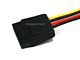 View product image Monoprice 6in SATA 15-pin Female to Molex 4-pin Male Power Adapter - image 2 of 3