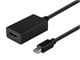 View product image Monoprice Mini DisplayPort 1.1 to HDMI Adapter with Audio Support, Black - image 1 of 4