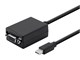 View product image Monoprice Mini DisplayPort 1.1 to VGA Adapter, Black - image 1 of 4