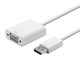 View product image Monoprice DisplayPort 1.2a to VGA Active Adapter, White - image 1 of 4