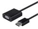 View product image Monoprice DisplayPort 1.2a to VGA Active Adapter, Black - image 1 of 4