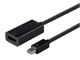 View product image Monoprice Mini DisplayPort 1.2a / Thunderbolt to 4K HDMI Passive Adapter, Black - image 1 of 4