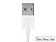View product image Monoprice Essential Apple MFi Certified Lightning to USB Type-A Charging Cable - 6in, White - image 6 of 6