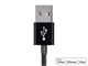 View product image Monoprice Essential Apple MFi Certified Lightning to USB Type-A Charging Cable - 6ft, Black - image 6 of 6