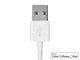 View product image Monoprice Essential Apple MFi Certified Lightning to USB Type-A Charging Cable - 6ft, White - image 6 of 6