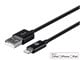 View product image Monoprice Essential Apple MFi Certified Lightning to USB USB-A Charging Cable - 10ft  Black - image 2 of 6