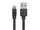 View product image Monoprice Premium Flat Apple MFi Certified Lightning to USB Type-A Charging Cable - 4ft, Black - image 1 of 6
