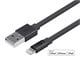 View product image Monoprice Premium Flat Apple MFi Certified Lightning to USB-A Charging Cable - 4ft  Black - image 2 of 6