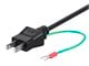 View product image Monoprice Power Cord - JIS 8303 (Japan) to IEC 60320 C13, 18AWG, Black, 6ft - image 3 of 6