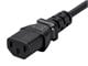 View product image Monoprice Power Cord - JIS 8303 (Japan) to IEC 60320 C13, 18AWG, Black, 6ft - image 4 of 6