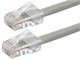 View product image Monoprice ZEROboot Cat5e Ethernet Patch Cable - RJ45, Stranded, 350MHz, UTP, Pure Bare Copper Wire, 24AWG, 7ft, Gray - image 1 of 3