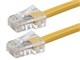View product image Monoprice ZEROboot Cat5e Ethernet Patch Cable - RJ45, Stranded, 350MHz, UTP, Pure Bare Copper Wire, 24AWG, 50ft, Yellow - image 1 of 2