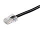 View product image Monoprice Cat6 6in Black Patch Cable, UTP, 24AWG, 550MHz, Pure Bare Copper, RJ45, Zeroboot Series Ethernet Cable - image 2 of 2