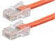 View product image Monoprice ZEROboot Cat6 Ethernet Patch Cable - RJ45, Stranded, 550MHz, UTP, Pure Bare Copper Wire, 24AWG, 15ft, Orange - image 1 of 2