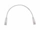 View product image Monoprice SlimRun Cat6 Ethernet Patch Cable, Snagless RJ45, Stranded, 550MHz, UTP, Pure Bare Copper Wire, 28AWG, 1ft, White - image 4 of 5