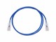 View product image Monoprice Cat6 3ft Blue Component Level Patch Cable, UTP, 28AWG, 550MHz, Pure Bare Copper, Snagless RJ45, SlimRun Series Ethernet Cable - image 4 of 6