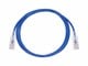 View product image Monoprice Cat6 5ft Blue Component Level Patch Cable, UTP, 28AWG, 550MHz, Pure Bare Copper, Snagless RJ45, SlimRun Series Ethernet Cable - image 4 of 5