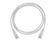 View product image Monoprice SlimRun Cat6 Ethernet Patch Cable, Snagless RJ45, Stranded, 550MHz, UTP, Pure Bare Copper Wire, 28AWG, 5ft, White - image 4 of 5