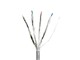 View product image Monoprice Cat6 Ethernet Bulk Cable - Solid, 550MHz, U/FTP, CM, Pure Bare Copper Wire, 23AWG, 250ft, Gray - image 1 of 1