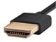 View product image Monoprice 4K Slim High Speed HDMI Cable 0.5ft - 18Gbps Black - image 3 of 4