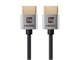 View product image Monoprice 4K Slim High Speed HDMI Cable 0.5ft - 18Gbps Silver - image 1 of 4