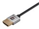View product image Monoprice 4K Slim High Speed HDMI Cable 0.5ft - 18Gbps Silver - image 2 of 4