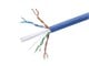 View product image Monoprice Cat6 500ft Blue CMR UL Bulk Cable, Solid (w/spine), UTP, 23AWG, 550MHz, Pure Bare Copper, Pull Box, Bulk Ethernet Cable - image 1 of 6