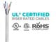 View product image Monoprice Cat6 250ft White CMR UL Bulk Cable, Solid (w/spine), UTP, 23AWG, 550MHz, Pure Bare Copper, Pull Box, Bulk Ethernet Cable - image 3 of 6