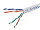 View product image Monoprice Cat5e Ethernet Bulk Cable - Solid, 350MHz, UTP, CMR, Riser Rated, Pure Bare Copper Wire, 24AWG, 250ft, White (UL) - image 1 of 1