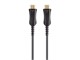View product image Monoprice 4K SlimRun AV High Speed HDMI Cable 100ft - AOC 18Gbps Black - image 1 of 6