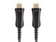 View product image Monoprice 4K SlimRun AV High Speed HDMI Cable 100ft - AOC 18Gbps Black - image 5 of 6