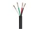 View product image Monoprice Speaker Wire, CMP Rated, 4-Conductor, 18AWG, 100ft, Black - image 1 of 1