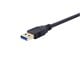 View product image Monoprice Select Series USB 3.0 Type-A to Type-B Cable, Black, 1.5ft - image 3 of 6