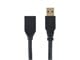 View product image Monoprice Select Series USB 3.0 Type-A to Type-A Female Extension Cable, Black, 1.5ft - image 1 of 6
