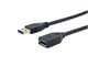 View product image Monoprice Select Series USB 3.0 Type-A to Type-A Female Extension Cable, Black, 1.5ft - image 2 of 6