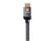 View product image Monoprice 4K Braided High Speed HDMI Cable 20ft - CL3 In Wall Rated 18Gbps Active Gray - image 2 of 6