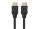 View product image Monoprice 4K No Logo High Speed HDMI Cable 3ft - CL2 In Wall Rated 18 Gbps Black - image 1 of 4