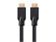 View product image Monoprice 4K No Logo High Speed HDMI Cable 25ft - CL2 In Wall Rated 18 Gbps Black - image 1 of 4