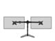 View product image Monoprice Dual Monitor Free Standing Adjustable Desk Mount for Monitors 15~30in - image 2 of 6