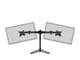 View product image Monoprice Dual Monitor Free Standing Adjustable Desk Mount for Monitors 15~30in - image 6 of 6